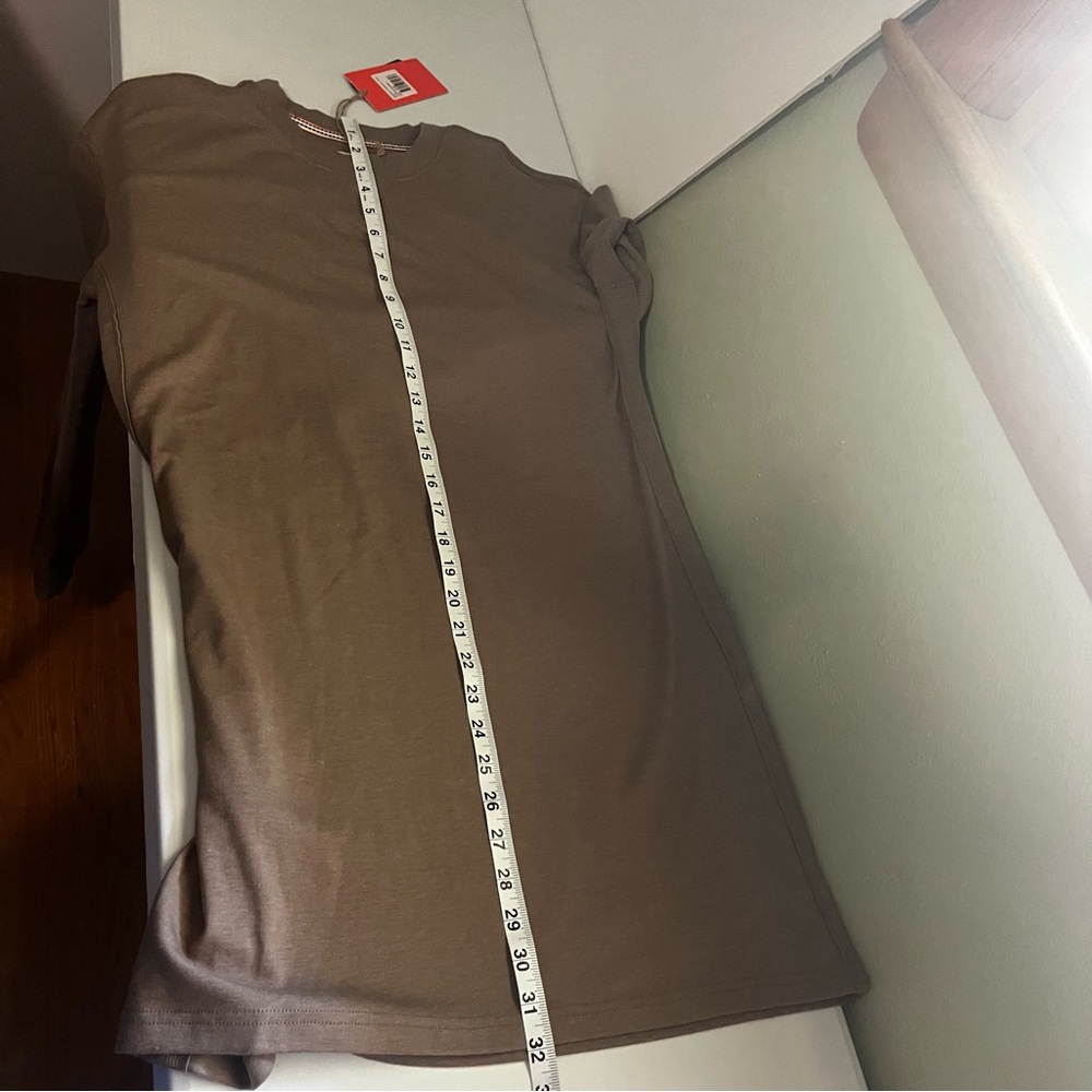 The Normal Brand Brown Long Sleeve Dress - Picture 9 of 12
